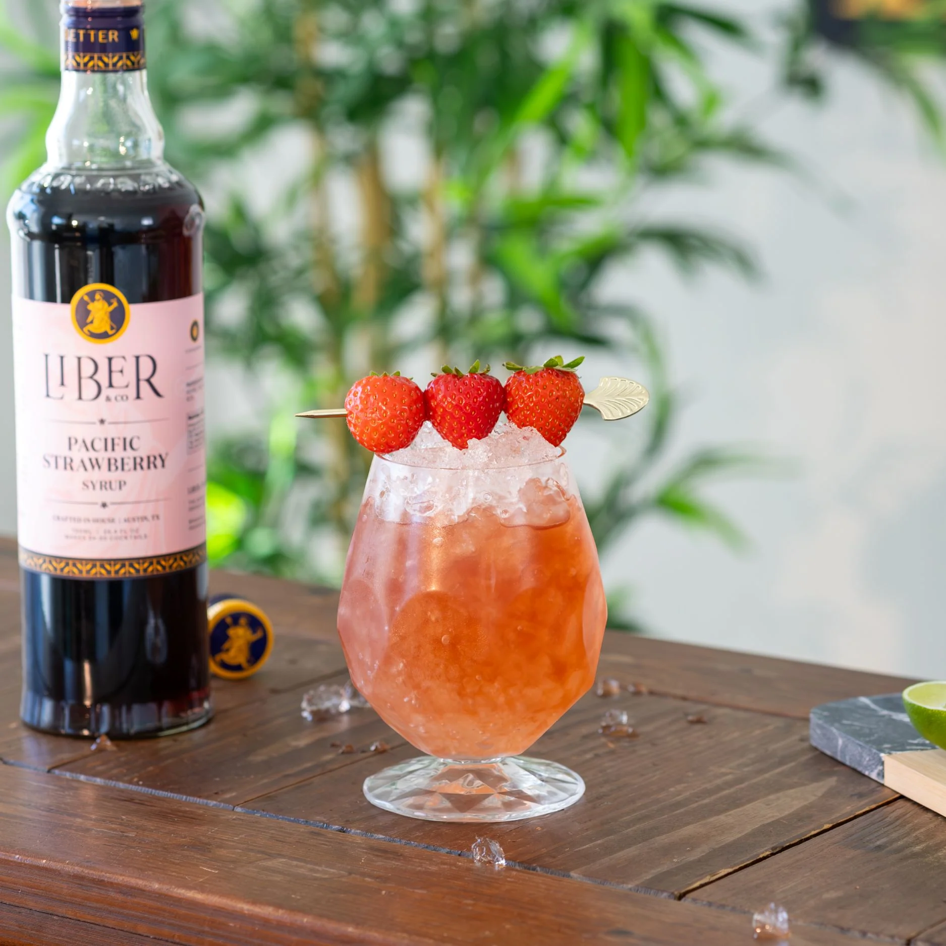 Liber & Co. Pacific Strawberry Syrup - Image 3